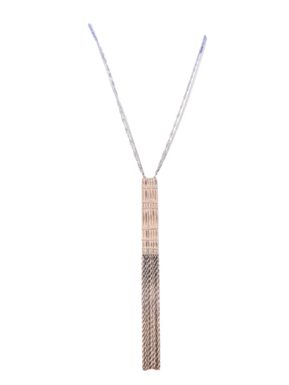 Vintage Art Deco Fringe Necklace